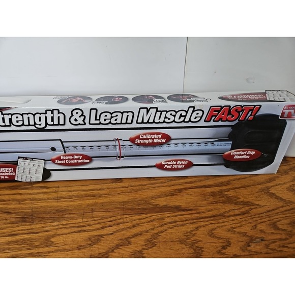 ISO 7X Muscle Building 7 sec. Workout Bar Isometric Gym Exercise As Seen On TV - Picture 3 of 9